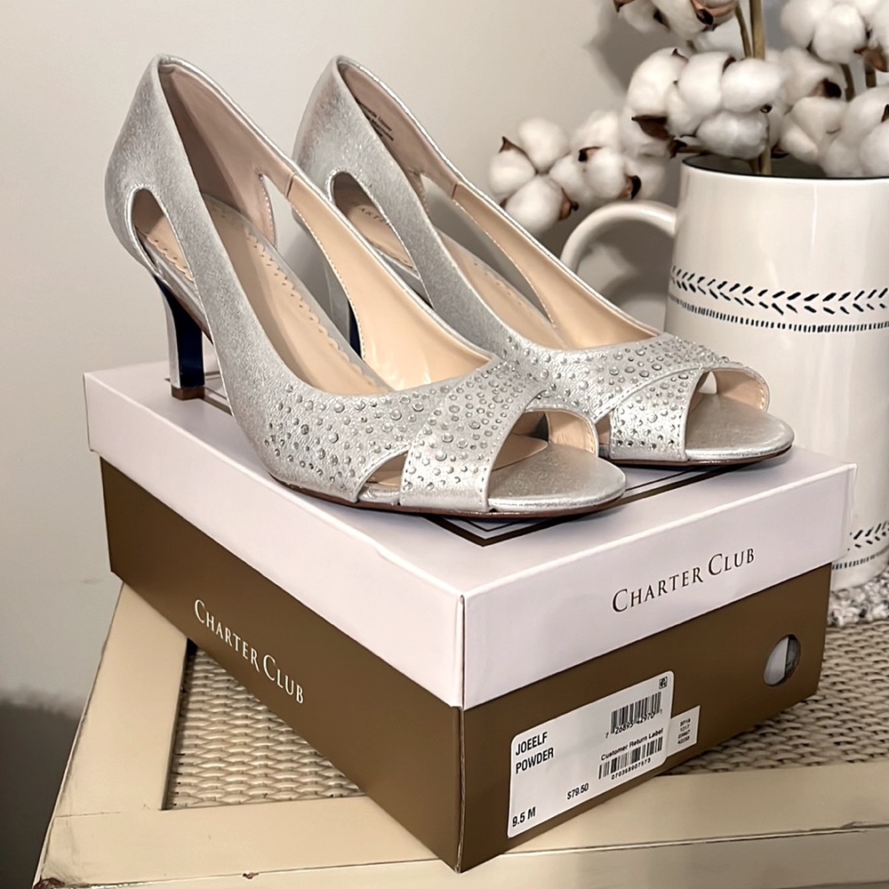 Brand New ✨ Charter Club Joeel Heels Size 9.5